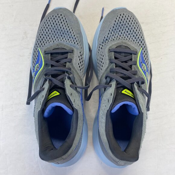 Saucony Women's S10830-15 Ride 16 Running Shoes, Fossil/Pool, Size 9.5 Wide US - Picture 3 of 15